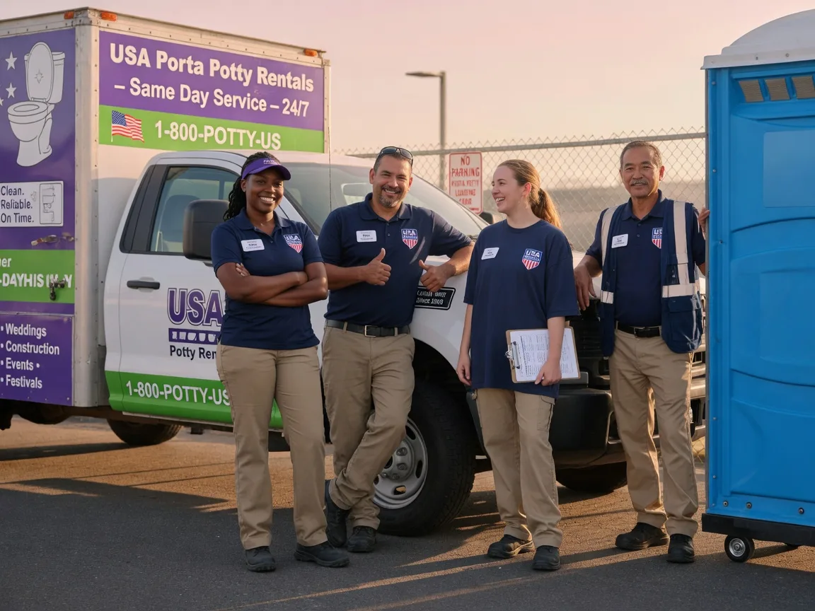 Porta Potty Rental company in Garberville, CA